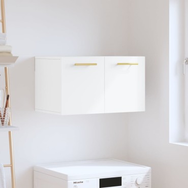 vidaXL Ντουλάπι Τοίχου Λευκό 60x36,5x35cm από Επεξεργασμένο Ξύλο 1 τεμ.