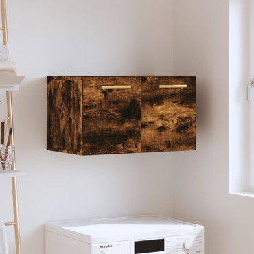 vidaXL Ντουλάπι Τοίχου Καπνιστή Δρυς 60x36,5x35cm Επεξεργασμένο Ξύλο 1 τεμ.