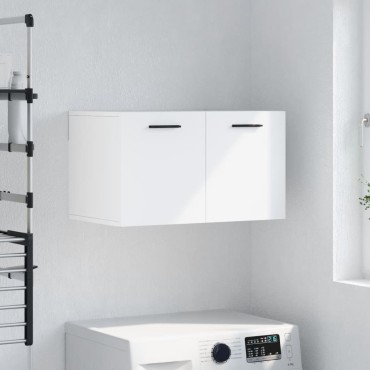 vidaXL Ντουλάπι Τοίχου Λευκό 60x36,5x35cm από Επεξεργασμένο Ξύλο 1 τεμ.