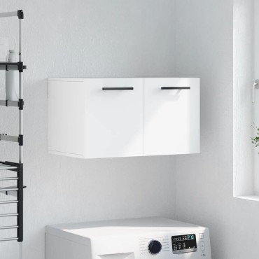 vidaXL Ντουλάπι Τοίχου Λευκό 60x36,5x35cm από Επεξεργασμένο Ξύλο 1 τεμ.
