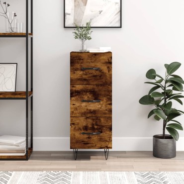 vidaXL Ντουλάπι Καπνιστή Δρυς 34,5x34x90cm Επεξεργασμένο Ξύλο 1 τεμ.