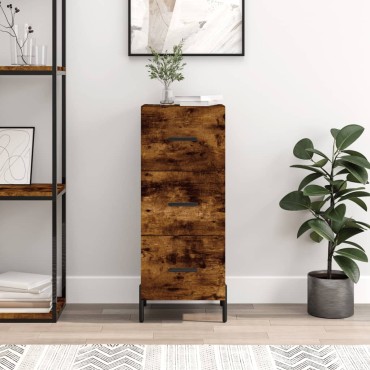 vidaXL Ντουλάπι Καπνιστή Δρυς 34,5x34x90cm Επεξεργασμένο Ξύλο 1 τεμ.