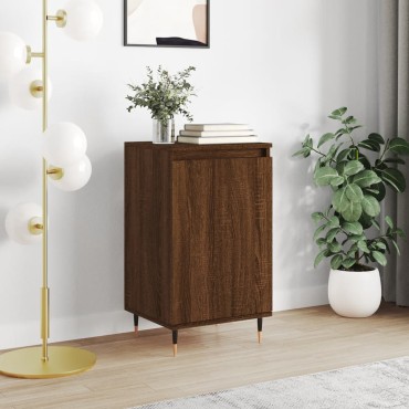 vidaXL Συρταριέρα Καφέ Δρυς 40x35x70cm από Επεξεργασμένο Ξύλο 1 τεμ.