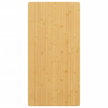 vidaXL Επιφάνεια Τραπεζιού 40x80x2,5 από Μπαμπού 40x80x2,5cm 1 τεμ.