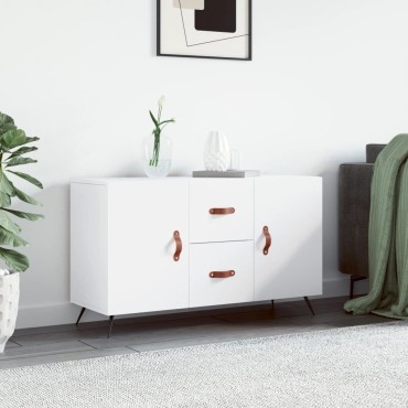 vidaXL Ντουλάπι Λευκό 100x36 x60cm Επεξεργασμένο Ξύλο 1 τεμ.