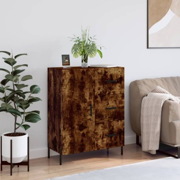 vidaXL Ντουλάπι Καπνιστή Δρυς 69,5x34x90cm Επεξεργασμένο Ξύλο 1 τεμ.