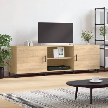 vidaXL Έπιπλο Τηλεόρασης Sonoma Δρυς 150x30x50cm Επεξεργασμένο Ξύλο