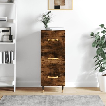 vidaXL Ντουλάπι Καπνιστή Δρυς 34,5x34x90cm Επεξεργασμένο Ξύλο 1 τεμ.