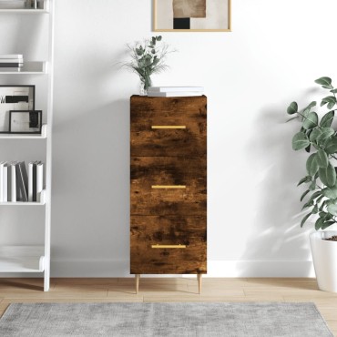vidaXL Ντουλάπι Καπνιστή Δρυς 34,5x34x90cm Επεξεργασμένο Ξύλο 1 τεμ.