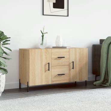 vidaXL Ντουλάπι Sonoma Δρυς 100x36x60cm από Επεξεργασμένο Ξύλο 1 τεμ.