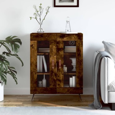 vidaXL Ντουλάπι Καπνιστή Δρυς 69,5x34x90cm Επεξεργασμένο Ξύλο 1 τεμ.