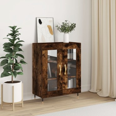 vidaXL Ντουλάπι Καπνιστή Δρυς 69,5x34x90cm Επεξεργασμένο Ξύλο 1 τεμ.