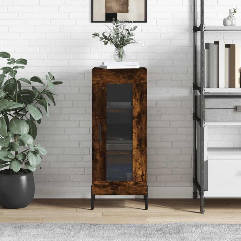 vidaXL Ντουλάπι Καπνιστή Δρυς 34,5x34x90cm Επεξεργασμένο Ξύλο 1 τεμ.