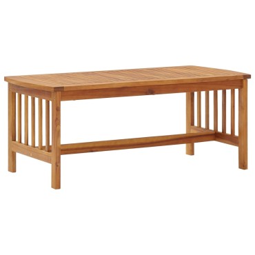 vidaXL Τραπεζάκι Σαλονιού 102x50x43cm από Μασίφ Ξύλο Ακακίας 1 τεμ.