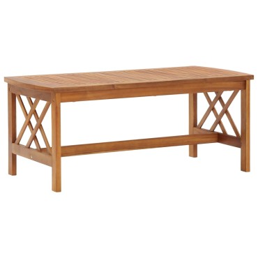 vidaXL Τραπεζάκι Σαλονιού 102x50x43cm από Μασίφ Ξύλο Ακακίας 1 τεμ.
