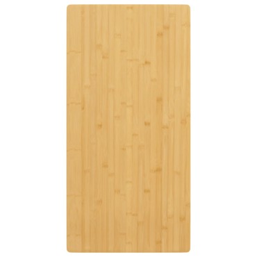 vidaXL Επιφάνεια Τραπεζιού 50x100x4 από Μπαμπού 50x100x4cm 1 τεμ.