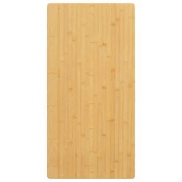 vidaXL Επιφάνεια Τραπεζιού 50x100x1,5 από Μπαμπού 50x100x1,5cm 1 τεμ.