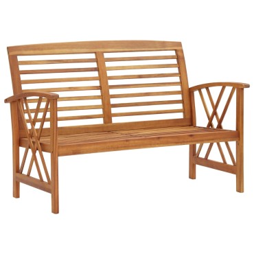 vidaXL Παγκάκι Κήπου από Μασίφ Ξύλο Ακακίας 119x67x83cm 1 τεμ.