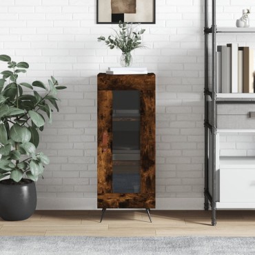 vidaXL Ντουλάπι Καπνιστή Δρυς 34,5x34x90cm Επεξεργασμένο Ξύλο 1 τεμ.