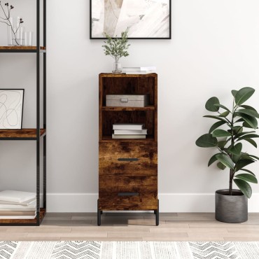 vidaXL Ντουλάπι Καπνιστή Δρυς 34,5x34x90cm Επεξεργασμένο Ξύλο 1 τεμ.