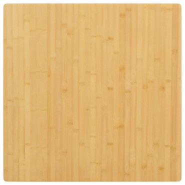 vidaXL Επιφάνεια Τραπεζιού 70x70x1,5cm από Μπαμπού 1 τεμ.
