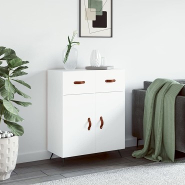 vidaXL Ντουλάπι Λευκό 69,5x34x90cm από Επεξεργασμένο Ξύλο 1 τεμ.