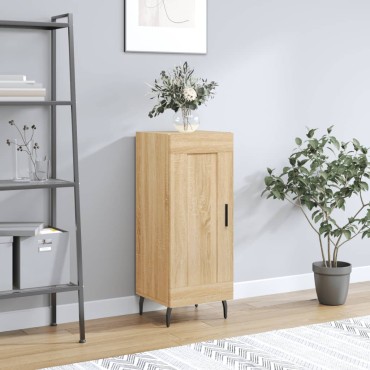 vidaXL Ντουλάπι Sonoma Δρυς 34,5x34x90cm από Επεξεργασμένο Ξύλο 1 τεμ.