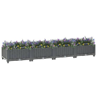 vidaXL Ζαρντινιέρα 160 x 40 x 23 εκ. από Πολυπροπυλένιο