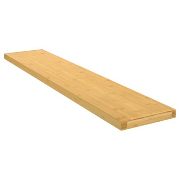 vidaXL Ράφι Τοίχου 100x20x4cm από Μπαμπού 1 τεμ.