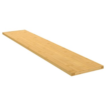 vidaXL Ράφι Τοίχου 100x20x1,5cm από Μπαμπού 1 τεμ.