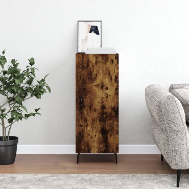 vidaXL Ντουλάπι Καπνιστή Δρυς 34,5x34x90cm Επεξεργασμένο Ξύλο 1 τεμ.