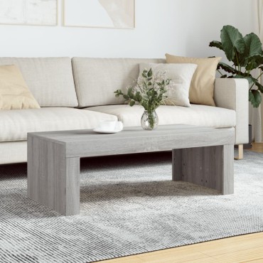 vidaXL Τραπεζάκι Σαλονιού Γκρι Sonoma 102x50x36cm Επεξεργασμένο Ξύλο 1 τεμ.