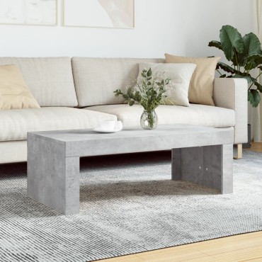 vidaXL Τραπεζάκι Σαλονιού Γκρι Σκυρ. 102x50x36cm Επεξεργ. Ξύλο 1 τεμ.