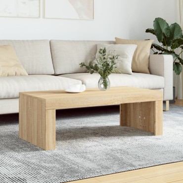 vidaXL Τραπεζάκι Σαλονιού Sonoma Δρυς 102x50x36cm Επεξεργασμένο Ξύλο 1 τεμ.