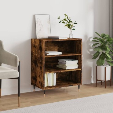 vidaXL Ντουλάπι Καπνιστή Δρυς 57x35x70cm από Επεξεργασμένο Ξύλο 1 τεμ.