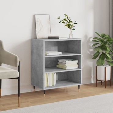 vidaXL Ντουλάπι Γκρι Σκυροδέματος 57x35x70cm Επεξεργασμένο Ξύλο 1 τεμ.