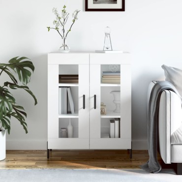 vidaXL Ντουλάπι Λευκό 69,5x34x90cm από Επεξεργασμένο Ξύλο 1 τεμ.