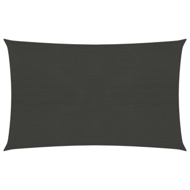 vidaXL Πανί Σκίασης Ανθρακί 2,5 x 4 μ. από HDPE 160 γρ/μ²