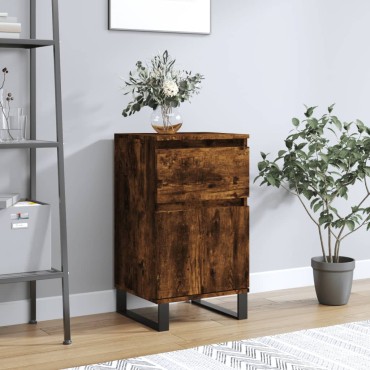 vidaXL Συρταριέρα Καπνιστή Δρυς 40x35x70cm από Επεξεργ. Ξύλο 1 τεμ.