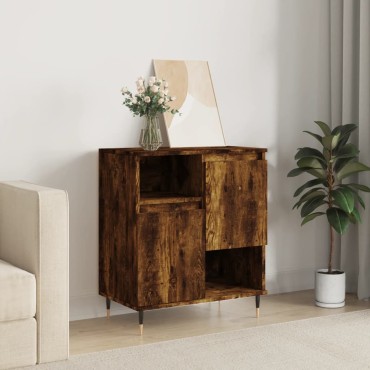 vidaXL Ντουλάπι Καπνιστή Δρυς 60x35x70cm από Επεξεργασμένο Ξύλο 1 τεμ.