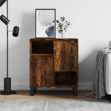 vidaXL Ντουλάπι Καπνιστή Δρυς 60x35x70cm από Επεξεργασμένο Ξύλο 1 τεμ.
