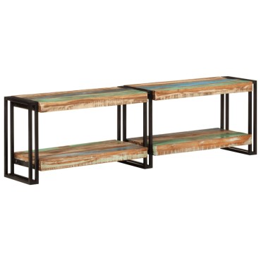 vidaXL Έπιπλο Τηλεόρασης 140x30x40cm από Μασίφ Ανακυκλωμένο Ξύλο