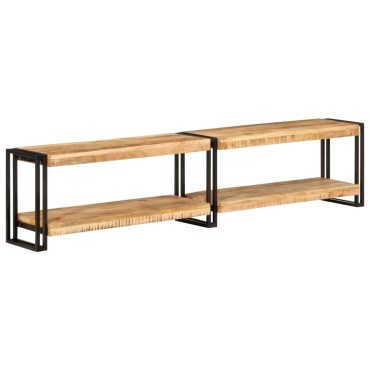 vidaXL Έπιπλο Τηλεόρασης 180x30x40cm από Μασίφ Ξύλο Μάνγκο