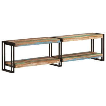 vidaXL Έπιπλο Τηλεόρασης 160x30x40cm από Μασίφ Ανακυκλωμένο Ξύλο