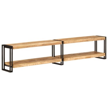 vidaXL Έπιπλο Τηλεόρασης 200x30x40cm από Μασίφ Ξύλο Μάνγκο