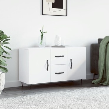 vidaXL Ντουλάπι Λευκό 100x36 x60cm Επεξεργασμένο Ξύλο 1 τεμ.