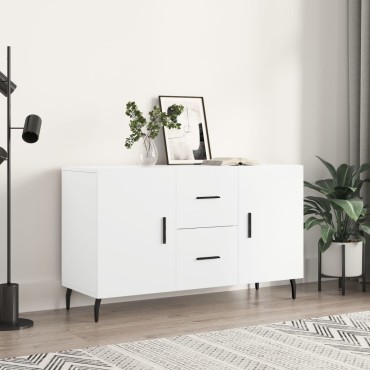vidaXL Ντουλάπι Λευκό 100x36 x60cm Επεξεργασμένο Ξύλο 1 τεμ.