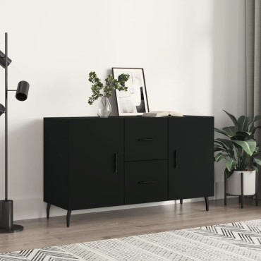 vidaXL Ντουλάπι Μαύρο 100x36x60cm από Επεξεργασμένο Ξύλο 1 τεμ.