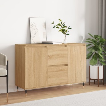 vidaXL Μπουφές Sonoma Δρυς 104x35x70cm από Επεξεργασμένο Ξύλο 1 τεμ.