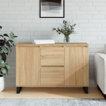 vidaXL Μπουφές Sonoma Δρυς 104x35x70cm από Επεξεργασμένο Ξύλο 1 τεμ.